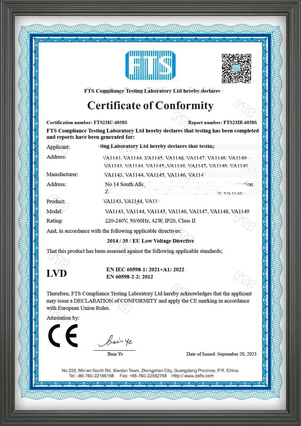 LED Lighting Certification 6