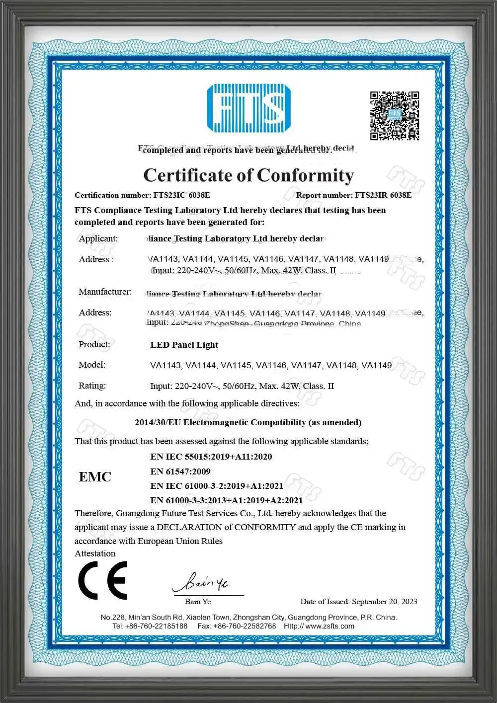 LED Lighting Certification 7